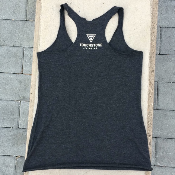 Touchstone Rock Climbing Racer Back Kitty Tank Top - Picture 4 of 7